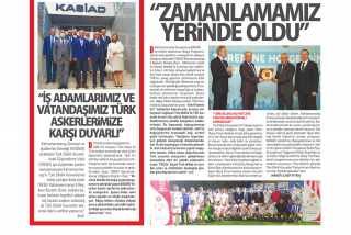 Bugün Gazetesi 18 ARALIK 2020<br />
Türk Silahlı Kuvvetlerini Güçlendirme Vakfı'na yapılan yardım, her türlü ambargoya verilen bir cevaptır.